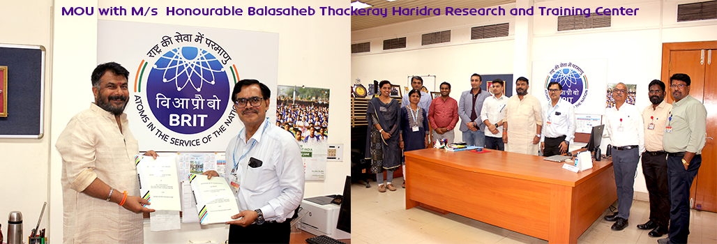 MOU with Honourable Balasaheb Thackeray Haridra Research and Training Center